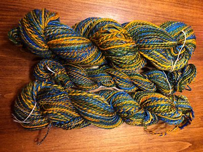 Gina Talandis: Handspun yarn