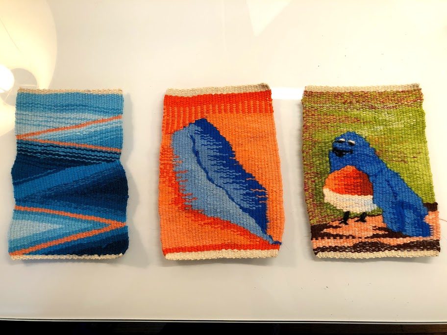 Ann Davies: Bluebird Tapestry series